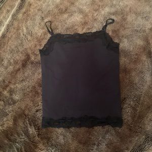 Black Ann Taylor cami size medium
